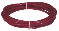 červené ocelové lano, 1m