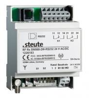 Přijímač bezdrátového signálu RF Rx SW868-2W-RS232 24 VAC/DC
